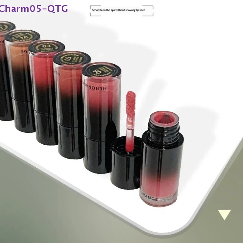 NEW HERORANGE Mirror Water Light Lip Gloss Mirror Lasting Liquid Lipstick Moisturizing Lip Tint Natural Nude Lip Makeup Cosmetic