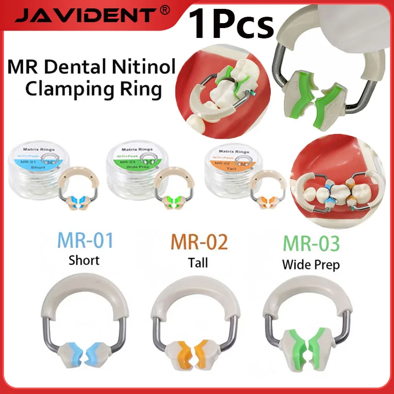 Dental Matrix Bands Sectional Matrix System Metal Matrices Clamping Ring Interdental Adaptive Composite Wedge Dentistry Tools