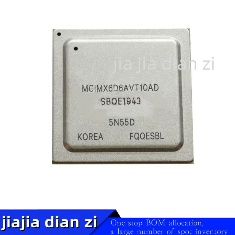 1pcs/lot MCIMX6D6AVT10AD IC MPU I.MX6D 1.0GHZ 624FCBGA ic chips in stock