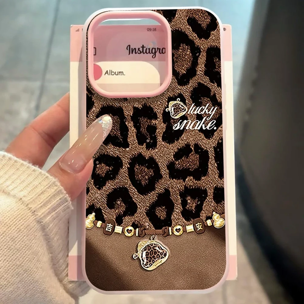 Für Samsung Galaxy S21 S26 S25 S24 S23 S22 Ultra Plus FE Hülle Luxus Leopardenmuster Cover Für A37 A36 A54 A55 A56 Staubdichte Schutzhülle – Detail 5