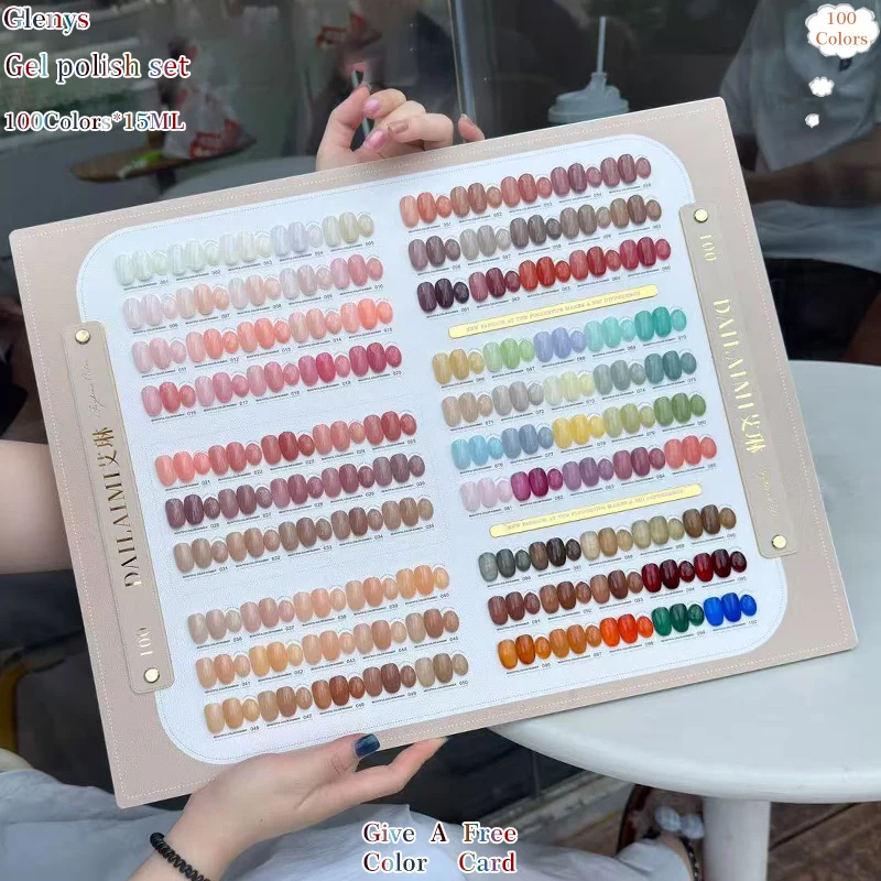 100 color nail polish glue, popular all year round, universal soaking gel, hair salon essential nail art varnish set, wholesale