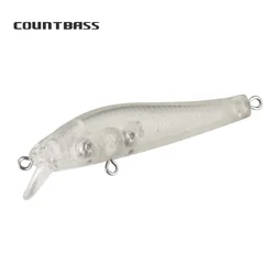Countbass 10Pcs Blank Hard Bait Bodies, 55mm/2.2
