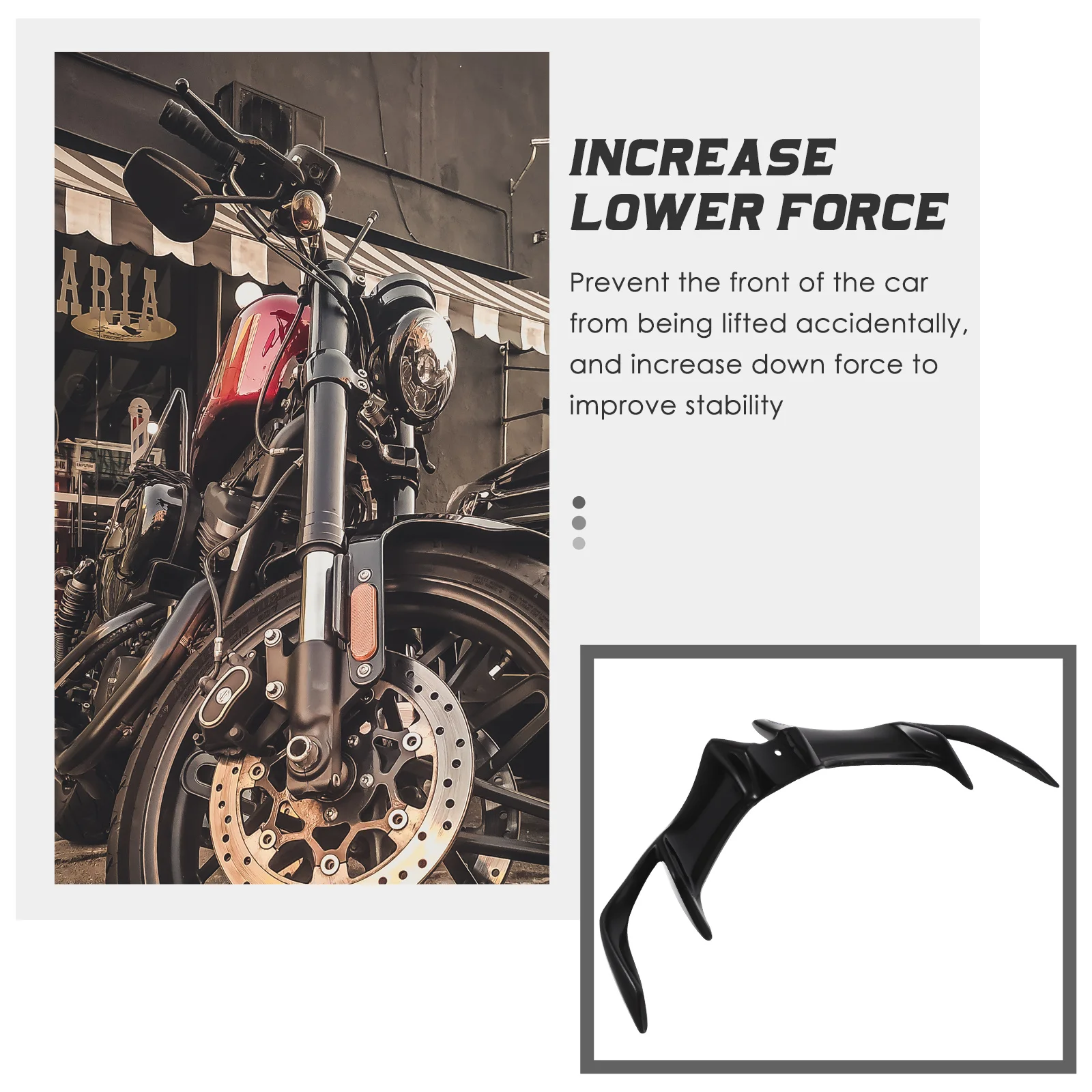 

Motorcycle Fairing Styling Spoiler Wing Wear-Resistant Front For Yzfr15 Motorbike Accessories Fairing