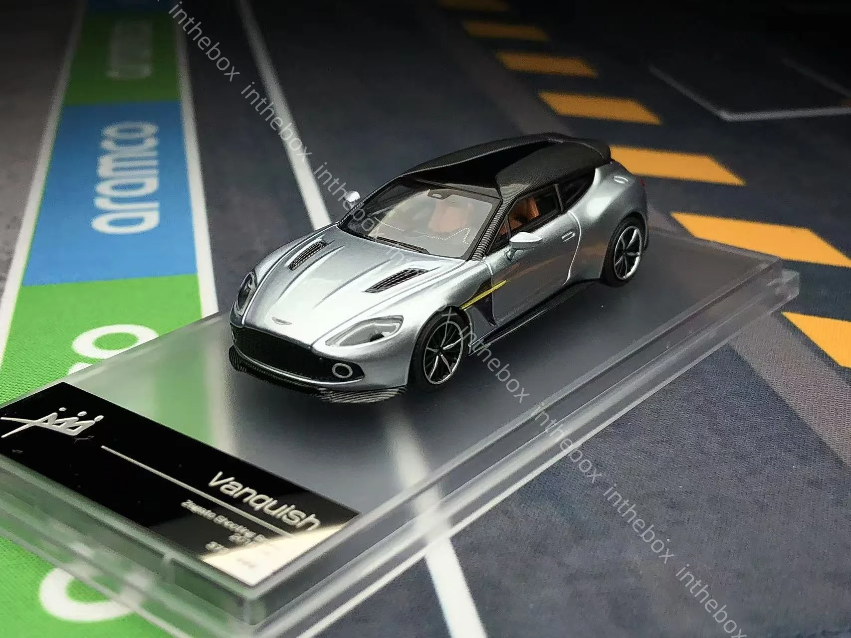 

In theBoxToys Store King Model 1/64 Vanquish Zagato Shooting Super Car Diecast Model Car Collection Limited Edition