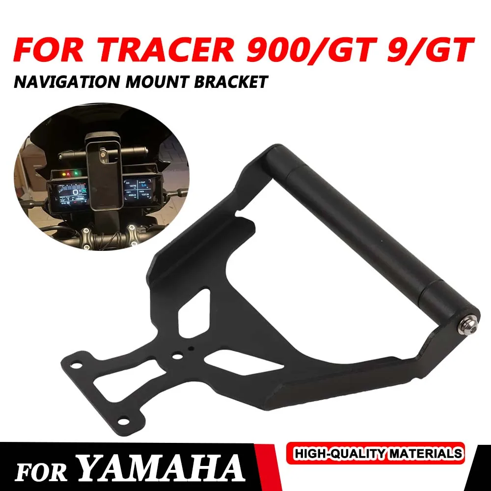 

2024 2025 TRACER 9 900 GT GPS Smart Phone Navigation Mount Mounting Bracket For Yamaha Tracer 9GT 900GT 9/900/GT 2021 2022 2023