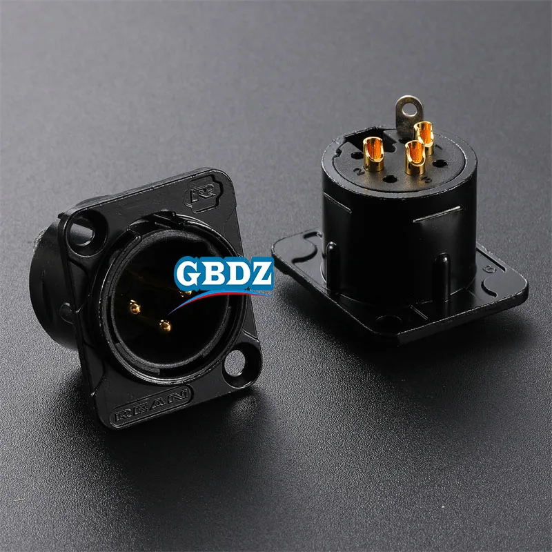 3-Pin XLR Männlich-Weiblich Wandplatte D-Typ Modul 86er Serie Audio-Panel-Schnittstelle – Detail 5