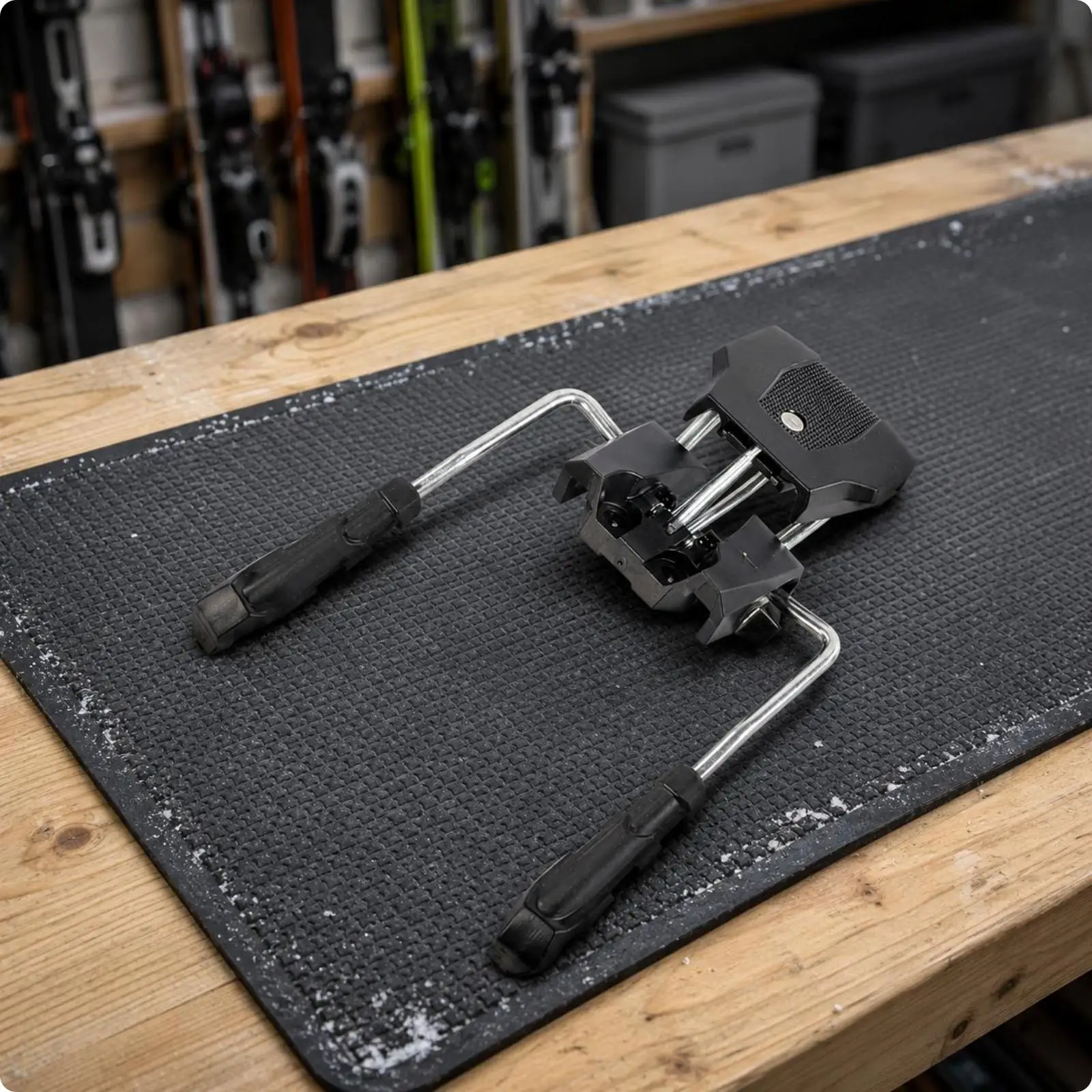 Ski Accessory Edge Scraper 85mm Binding Crampon for Snowboard Tuning Tool and Snow Gear Use