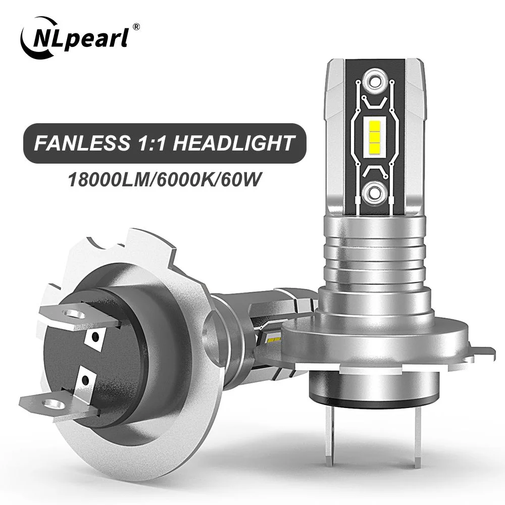 H7 LED Car Headlight Bulb7 LED Car Headlight Bulb Canbus 1:1 for Car Auto 12V 6000K White 18000LM Driving LED Fog Light Lupuauto