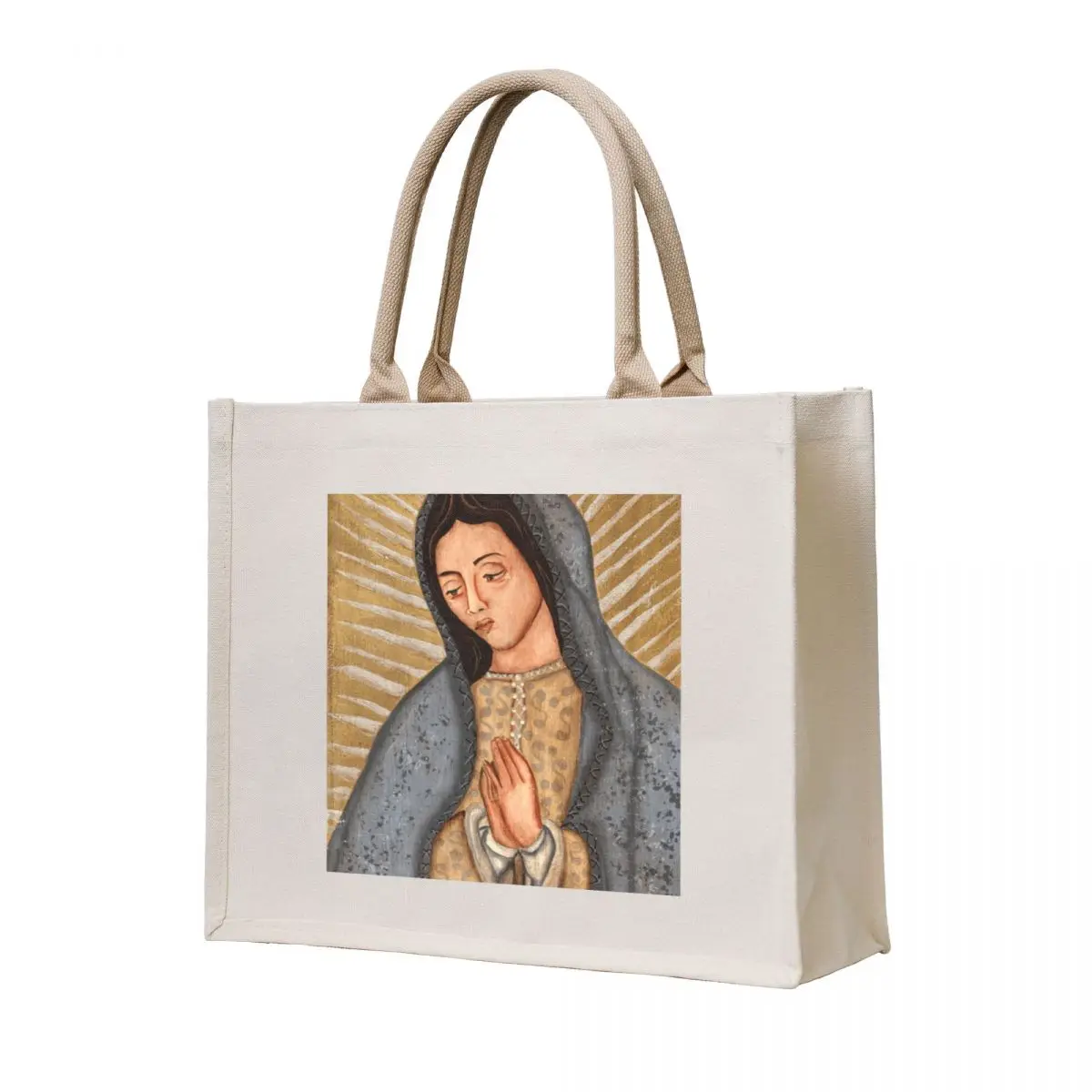 

Our Lady of Guadalupe Tote Bag Women's shopper bag tote bag canvas Fabric