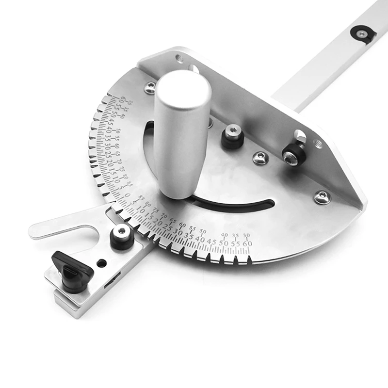 HOT SALE Precision Miter Gauge, Table Saw Miter Gauge With 120 Angled Ends And A Repetitive Cut Flip Stop For Table Saw