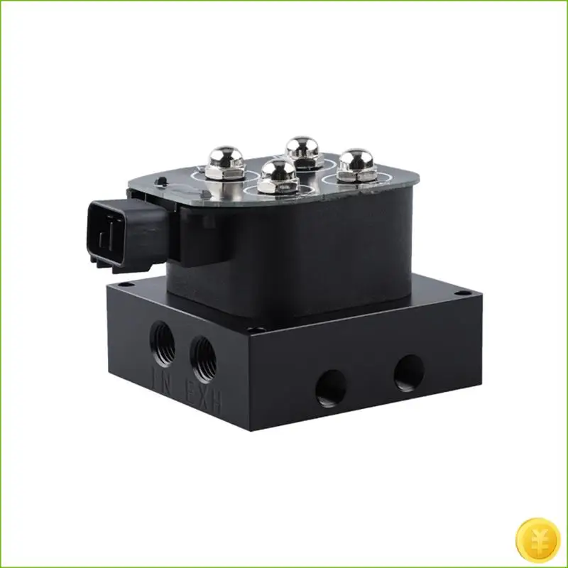 

Universal 12V Air Ride Suspension Car Solenoid Valve Manifold Valve With Remote Controller Car Accessories