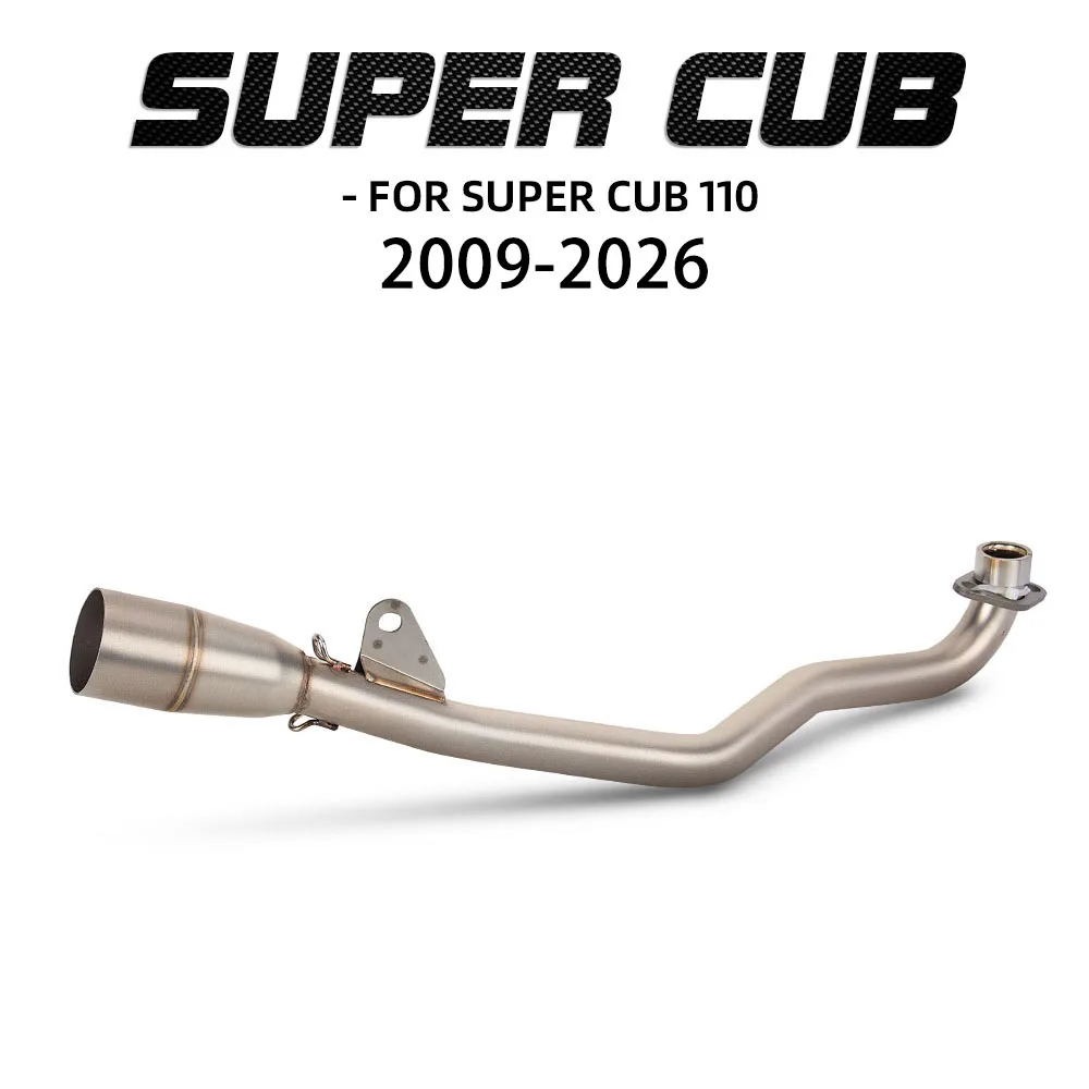 

51MM Motorcycle Exhaust For Honda SuperCUB110 Pro Super CUB110 Lite CUB 110 Pro Lite 2009-2026 Scooter