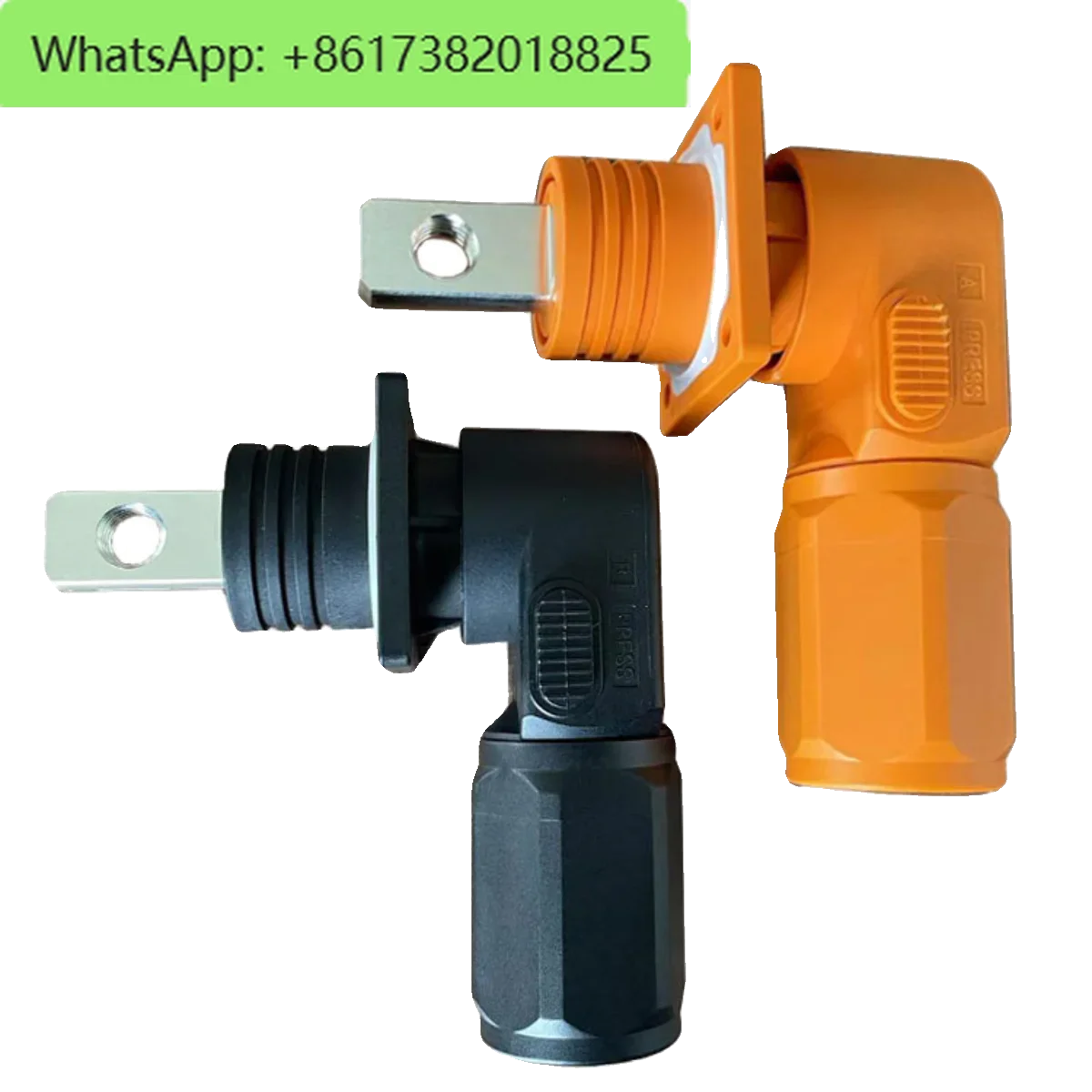 

60A-350A high current single core energy storage connector, power energy storage connector, wall mounted power output connector