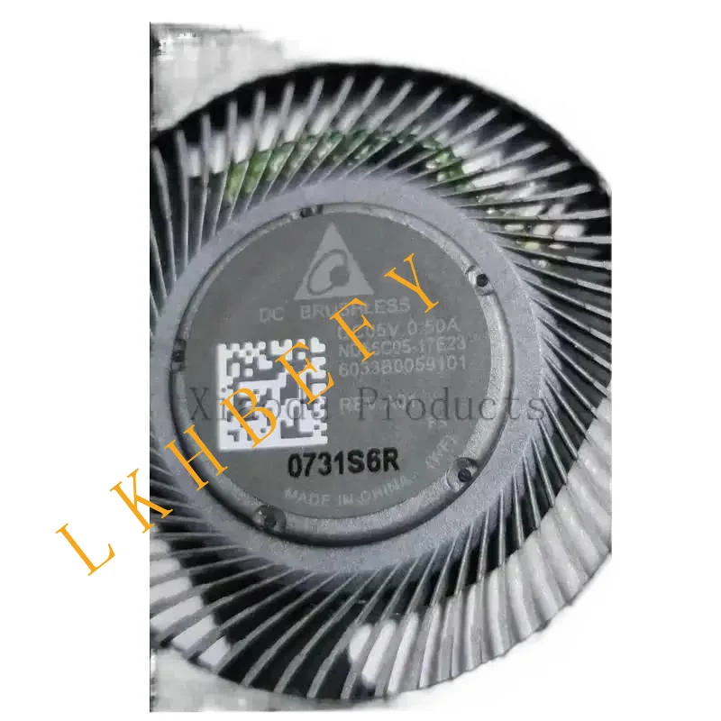 

Вентилятор процессора и графического процессора ноутбука для Pro air 15,6 171502 171501 ND55C05-17E22 17E23 6033B 0061601, компьютерный кулер, вентилятор радиатора