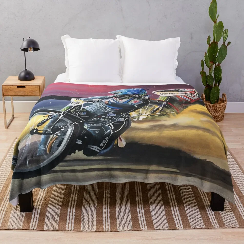 Speedway Tai Woffinden Throw Blanket for sofa Sleeping Bag Travel Blankets