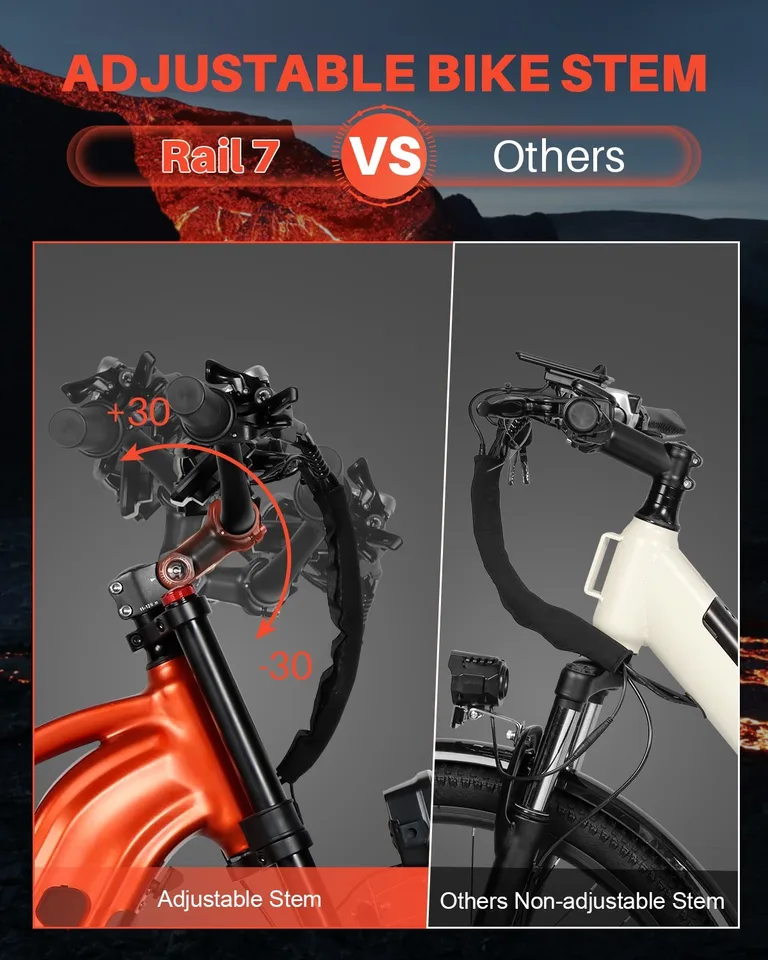 26'' Electric Bike Fat Tires ebike 48V 20Ah 28mph E-Mountain bike Adults Bicycle image 5