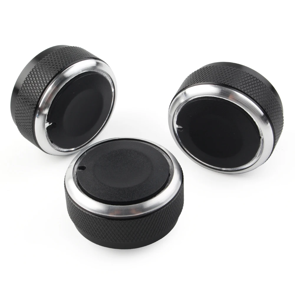 3Pcs Car Air Condition A/C Panel Control Switch Knob Cover For MAZDA 3 M3 Mazda3 2004 2005 2006 2007 2008 2009 image 4