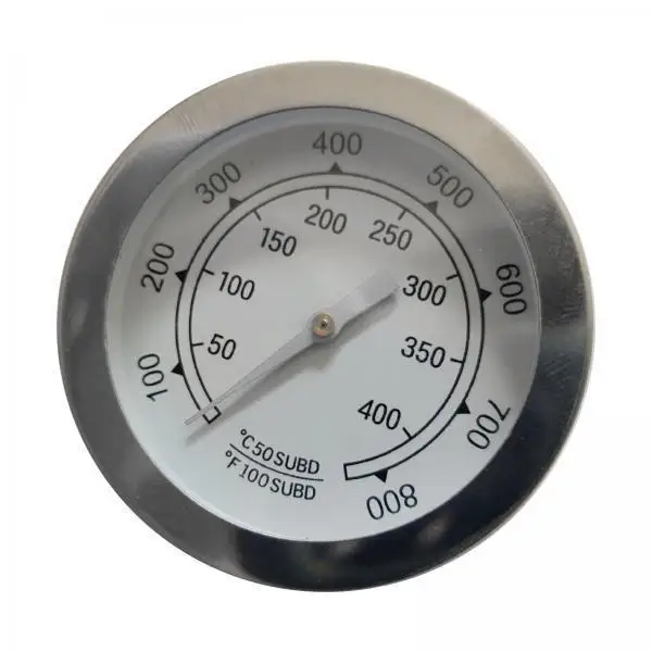Charbroil Lid Thermostat Inside Grill Thermometer Alloy Waterproof for Barbecue Pit Smoker Ovens