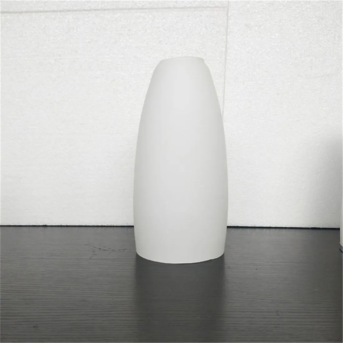 Sostituzione paralume in vetro bianco opaco per lampada a sospensione a isola E26 E27 copertura paralume in vetro da 4.3cm per lampada a sospensione