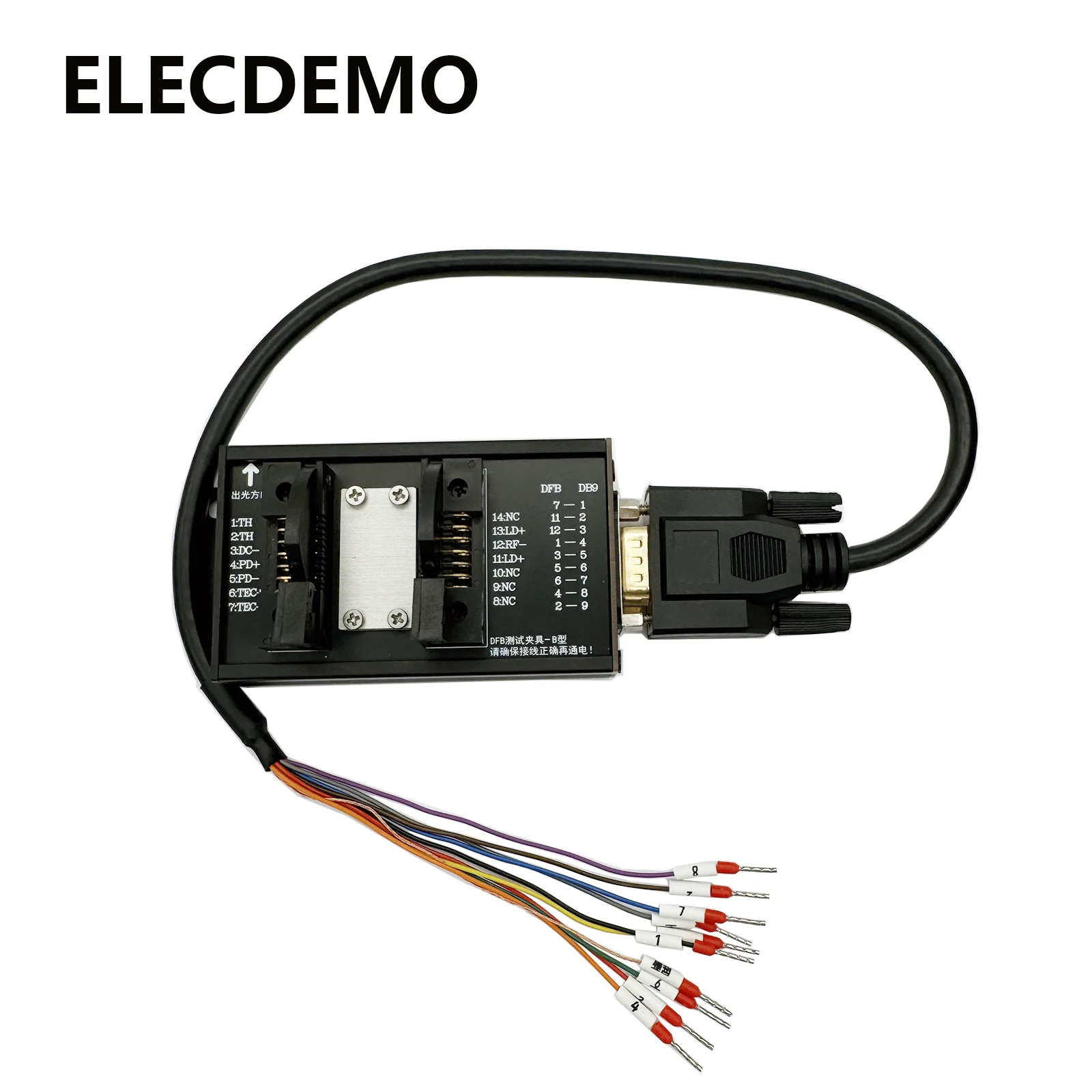 Perlengkapan laser kupu-kupu, kursi kuda pommel, driver DFB, dudukan 14PIN, kontrol suhu TEC, papan driver LD