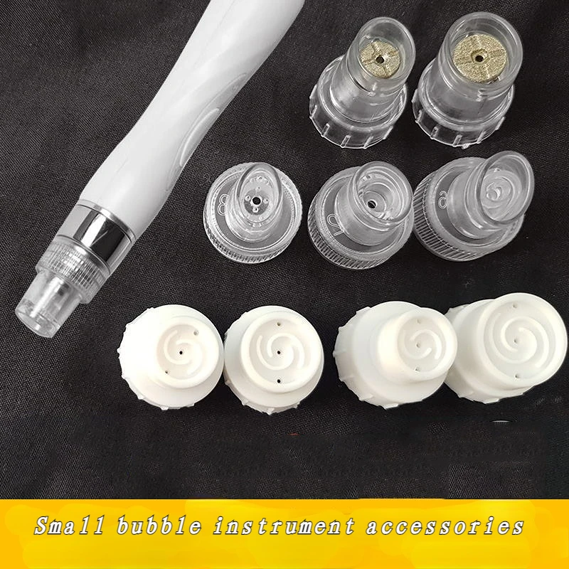 Facial Microdermabrasion Cabeças Sobressalentes para Água De Oxigênio, Cuidados Com A Pele, Silicone Dica De Limpeza Profunda, Acessórios Da Máquina