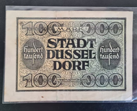 1923 Germany mark Original Notes ( Fuera De uso Ahora Collectibles )