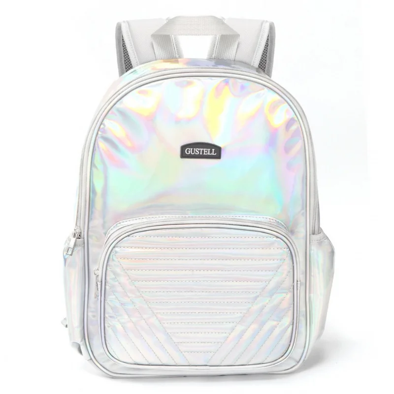 Cross-Border Hot Sale Laser Children's Backpack Casual Versatile Outdoor Travel Backpack Lightweight Portable Student Schoolbag