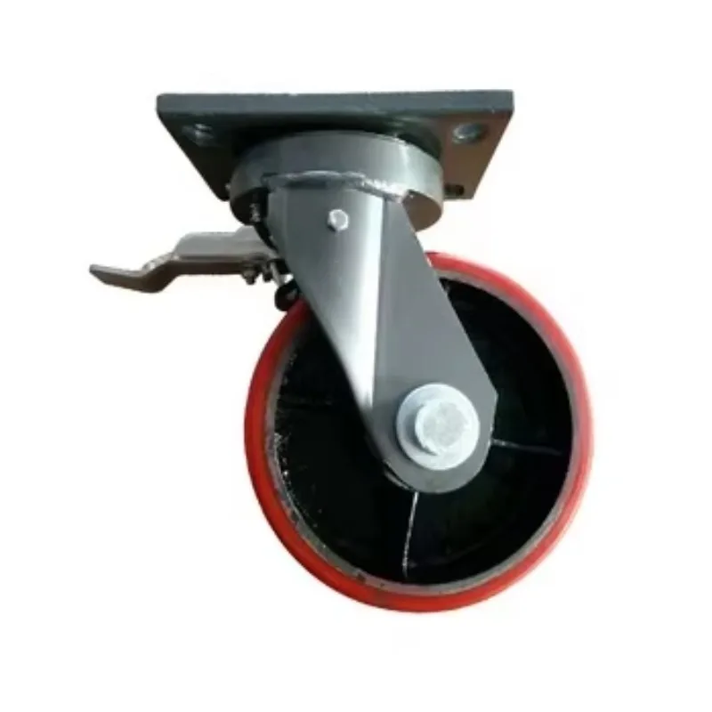 Heavy Duty Twist Lock Shipping Container Caster Wheels Skates