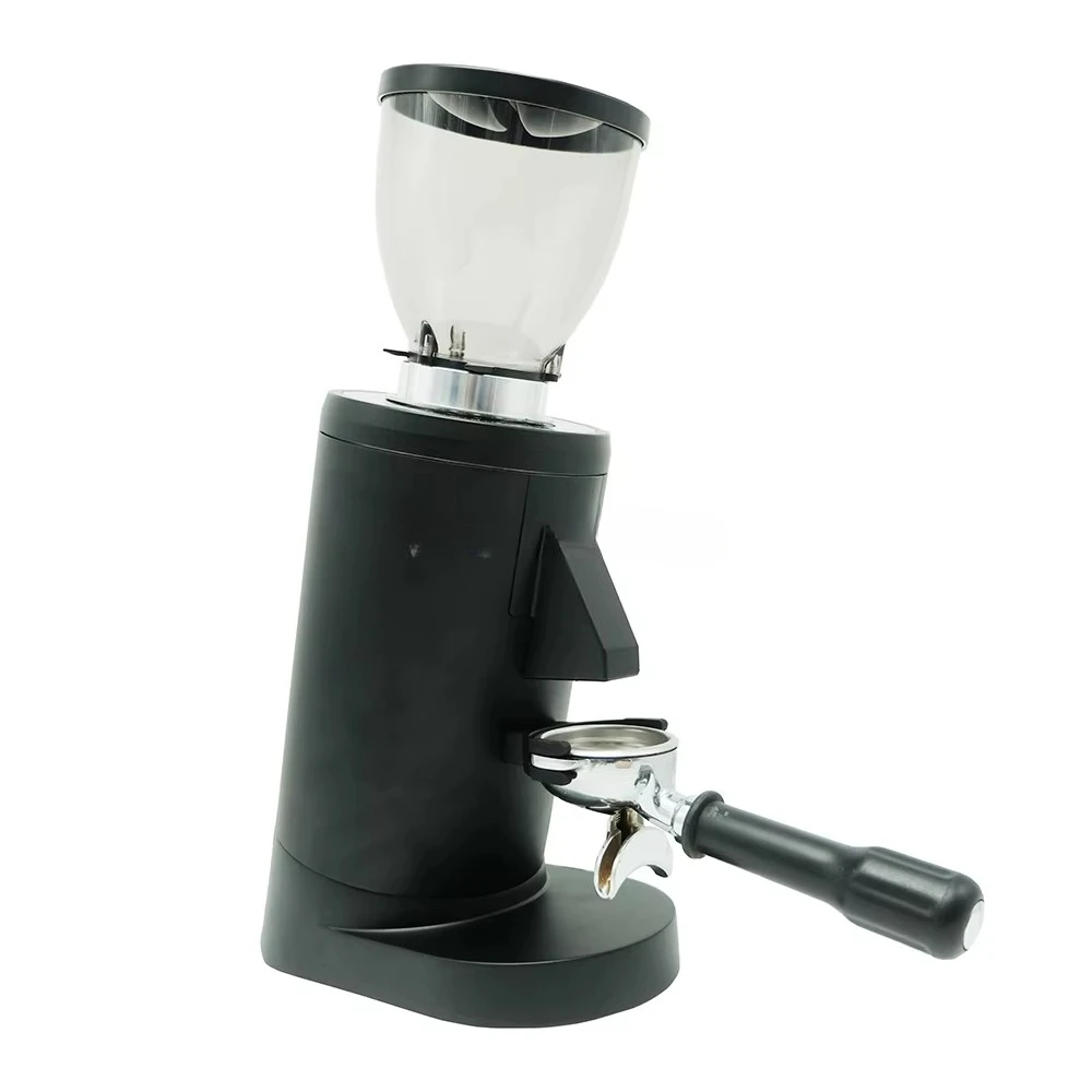 Digital 83mm Commercial Electric Coffee Grinder Machine Titanium Plated Flat Burr for Sales Espresso Coffee Bean Grinder DF83