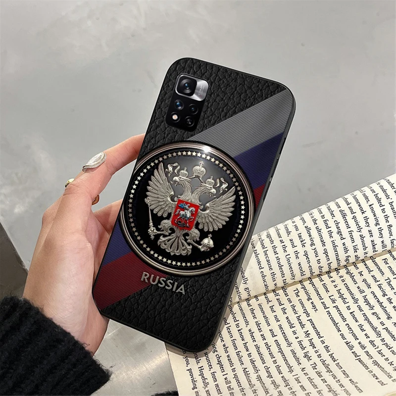 Russia Flag Phone Case For Xiaomi Redmi note 13 12 Pro 11S 11 10 Pro 10S 12S Redmi 10 13C 9C