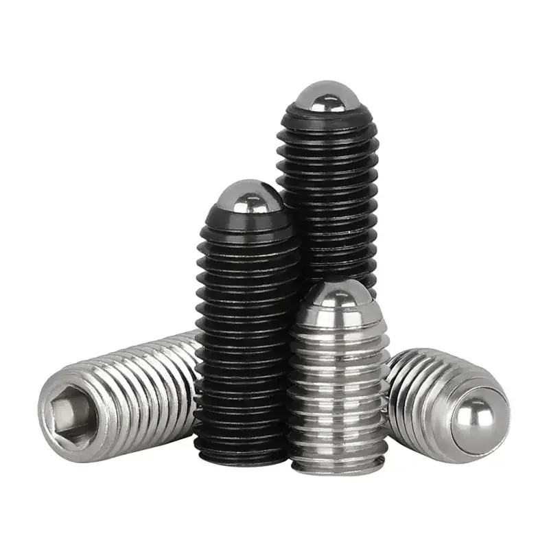 

Black Grade 12.9 304 stainless steel Hex Socket Allen Spring Ball Plunger Grub Bolt Point Set Screw M3 M4 M5 M6 M8 M10