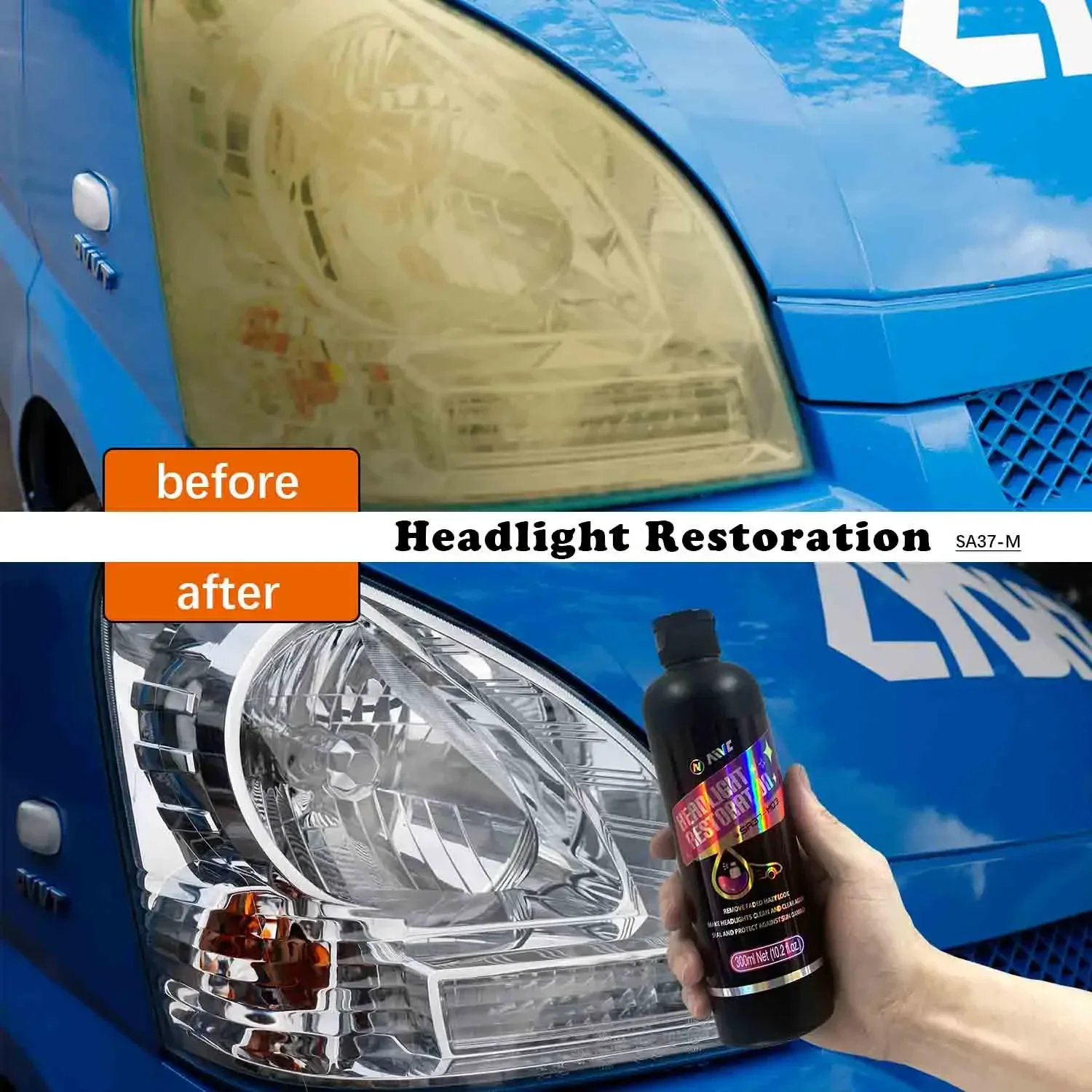 Headlight Restoration Aivc Headlight Lens Restorer And Protectant Polisher Car Cleaning Repair Coating Oxidize Yellow Car Light