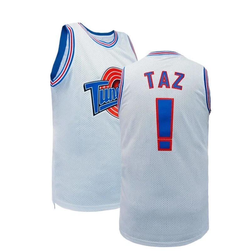 

Men's Basketball Jerseys Taz ! # Space Movie Shirts