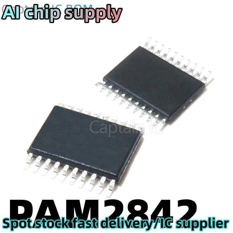 5PCS PAM2842RGR PAM2842 chip packaging TSSOP20 LED driver chip