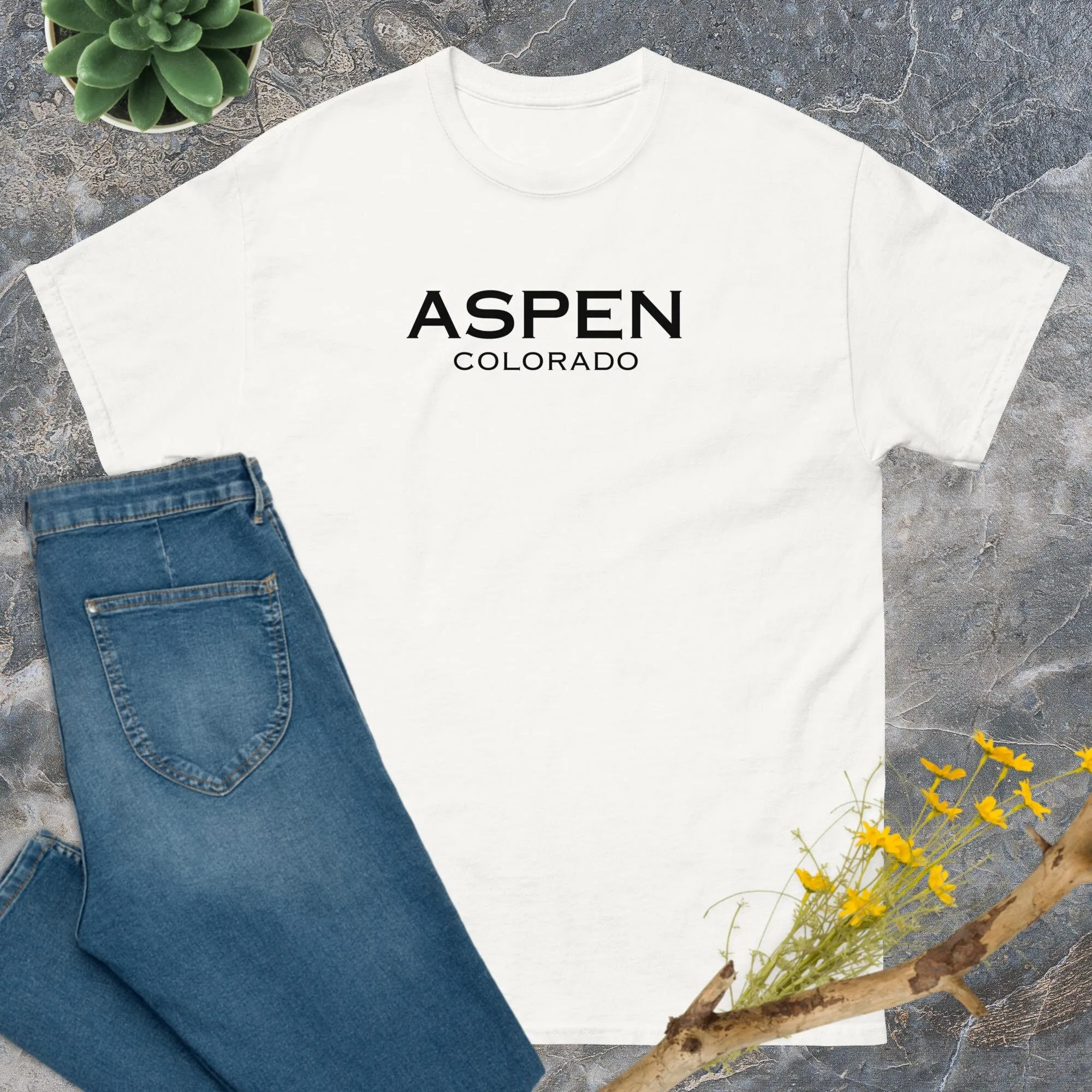 Aspen Colorado Trip Comfort Colors T Shirt Travel