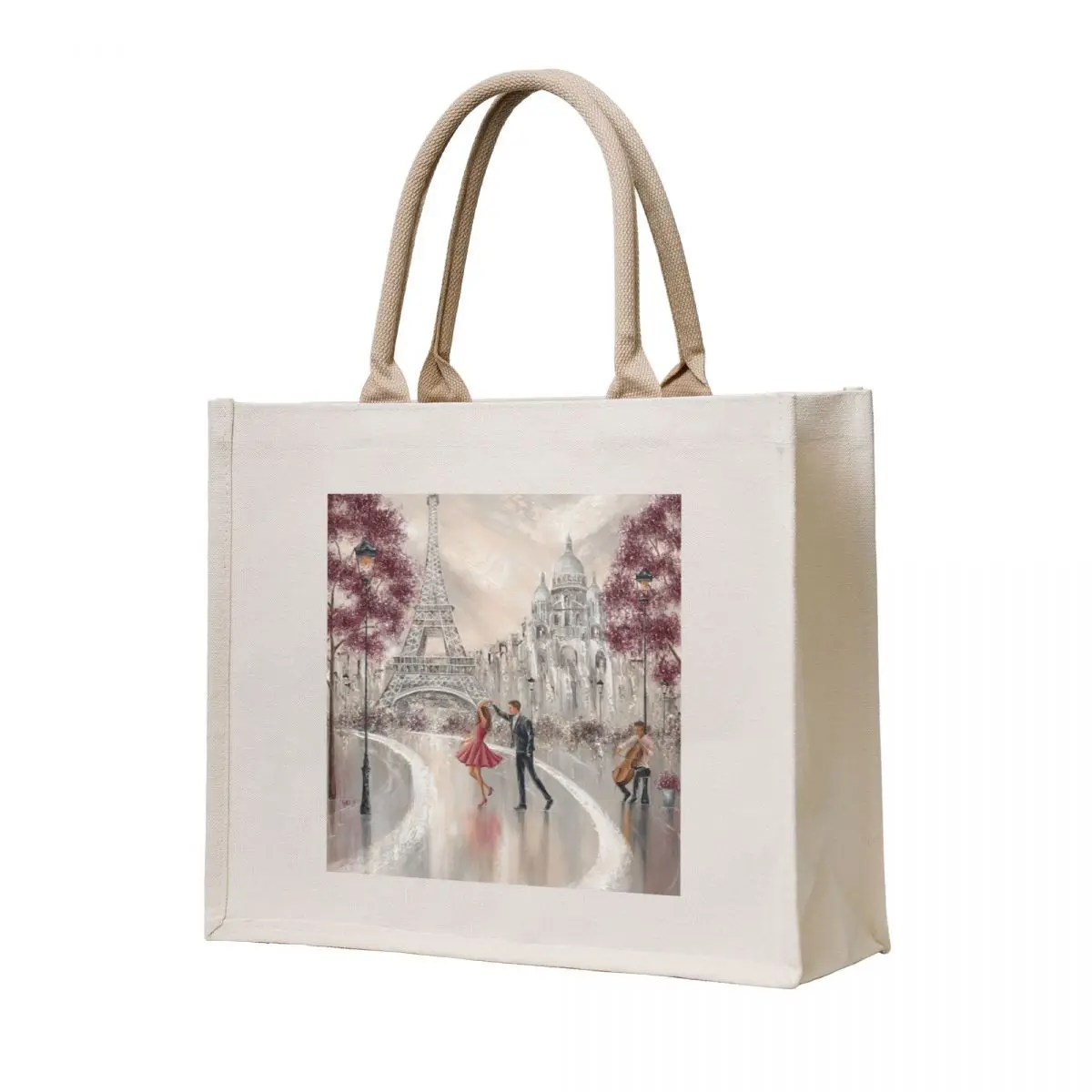 

Twirl, Paris Eiffel Tower Tote Bag woman shopping bag Women's tote bag custom tote for beach