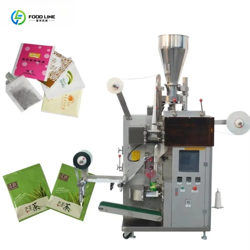 Customized Fully Automatic Filter Paper Tea Bag Equipment Supports 2g 3g 10g Filling Inner Outer Bag For Black Green Tea Factory