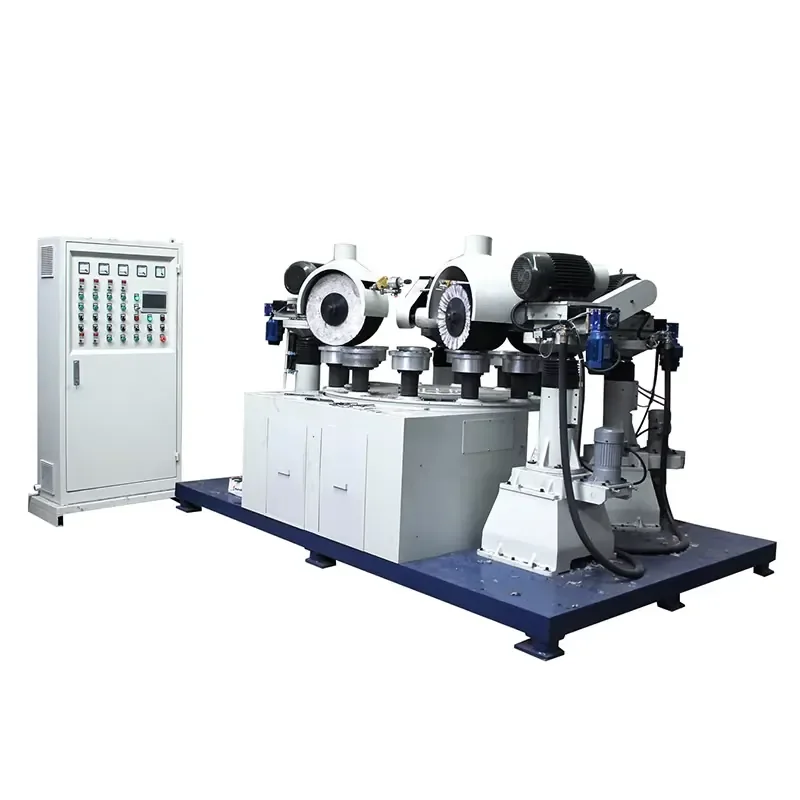 6 Grinding Head Mirror Polishing Machine Rotary Buffing Machine for Metal Panel Brass Polishing