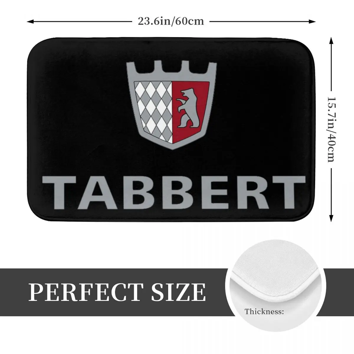 Tabbert Caravan Doormat Kitchen Entrance Home Floor Mat Non-slip Carpet Rug for Balcony Footpad Mats