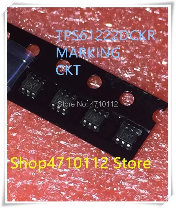 

НОВИНКА, 10 ШТ./ПАРТИЯ, TPS61222DCKR TPS61222, МАРКИРОВКА CKT SC70-6, ИС