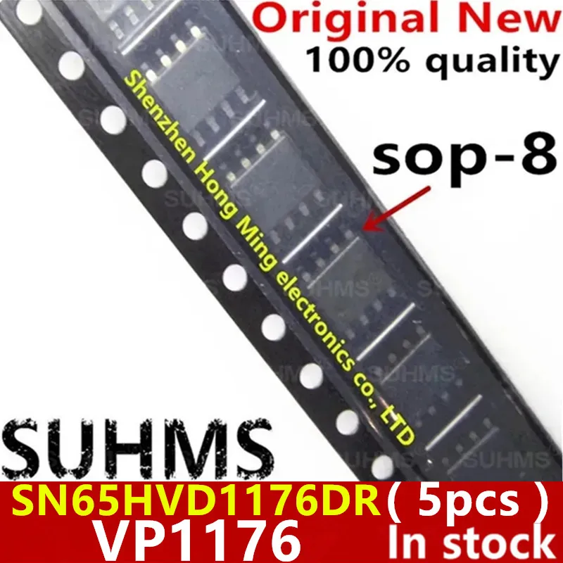 (5 buah) 100% baru SN65HVD1176DR VP1176 sop8
