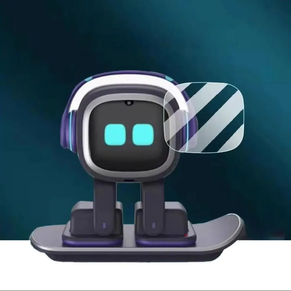 AI واقية قذيفة نانو فيلم ناعم مقاوم للانفجار لسطح المكتب الذكي روبوت التحكم الصوتي الإلكترونية شاشة الحيوانات الأليفة الحرس