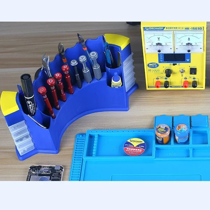 MECHANIC MT-BR10/BR05 Storage Assortment Box Screwdriver Holder Tweezers Rack Screw Organizer for Mobile Phone Repair