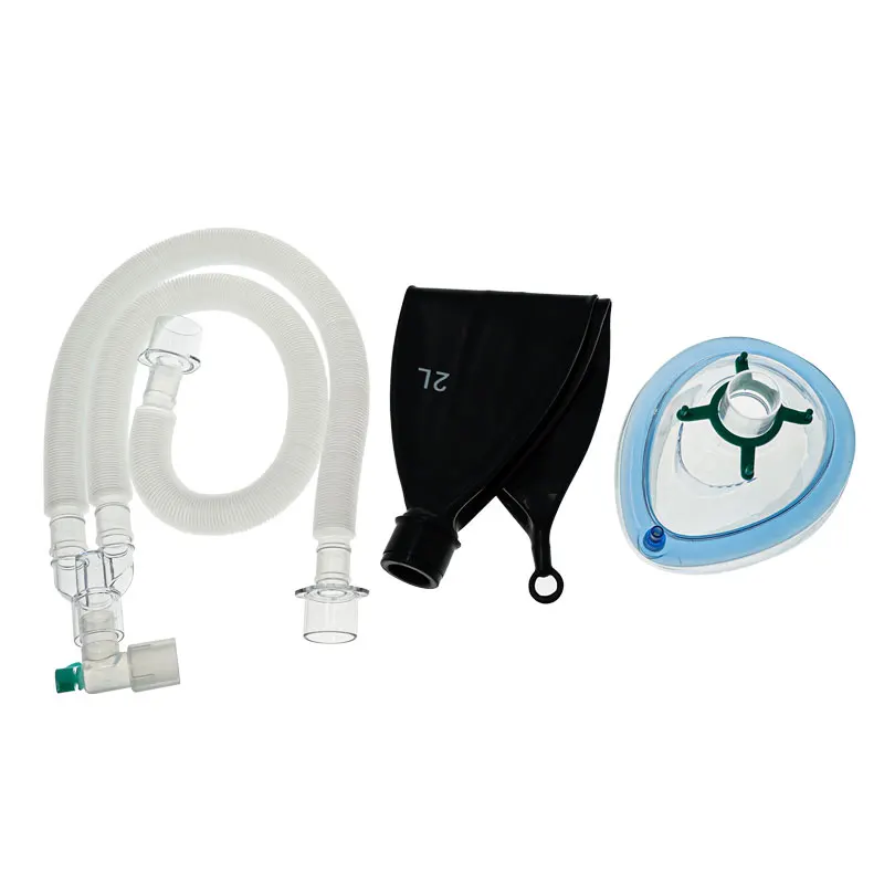 

Disposable Anesthesia Breathing Circuit Set Veterinary PVC Anesthesia Mask With Breathing Circuit And Latex Breathing Bag