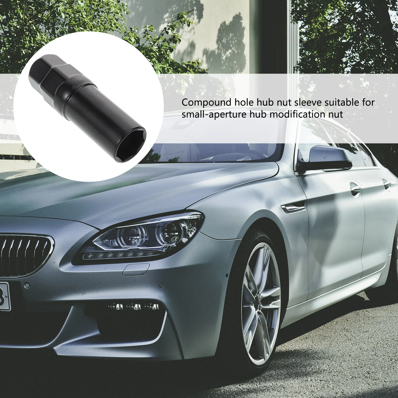 

Lug Nut Impact Socket High-Strength Durable Wheel Hub Nut Socket Portable Auto Repair Tool Auto Repair Lug Socket,