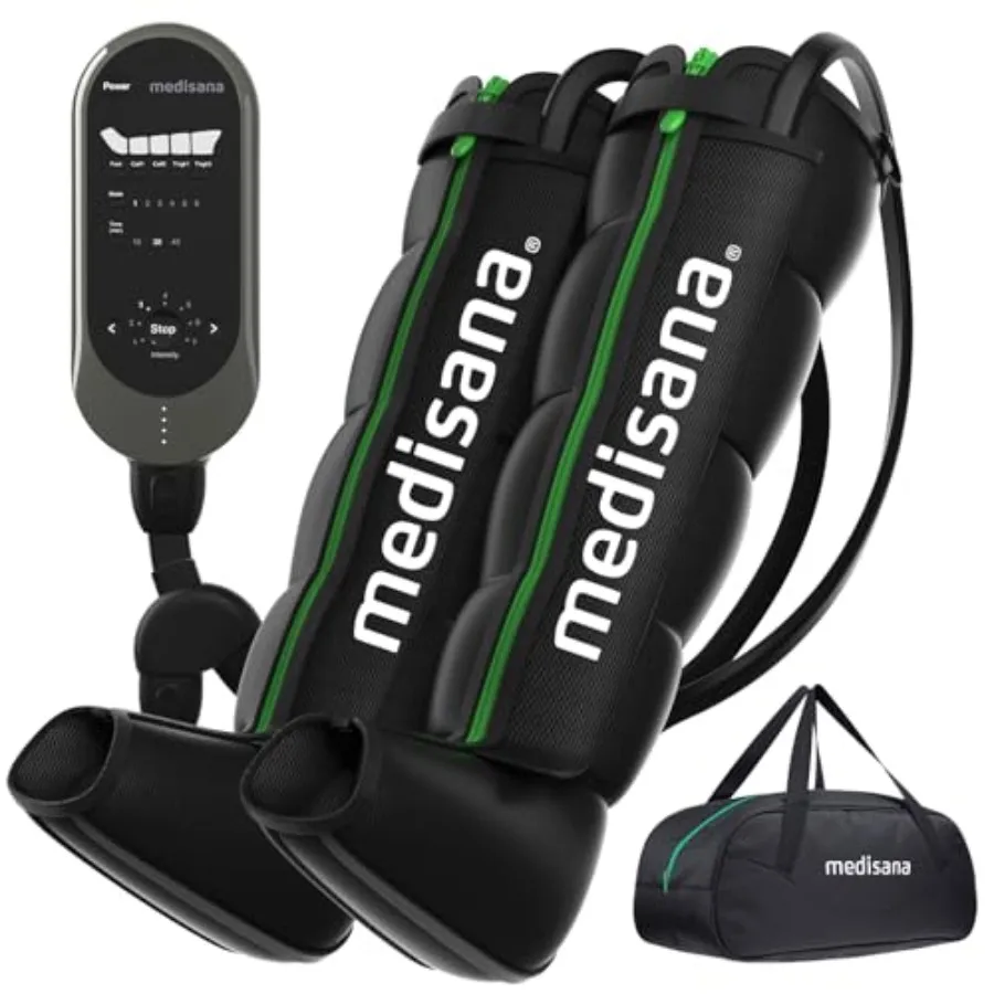 

Перезаряжаемый компрессионный массажер для всей ноги с 6 режимами и 7 интенсивными интенсивными циркуляциями, идеально подходит для спортсменов, мышц Re