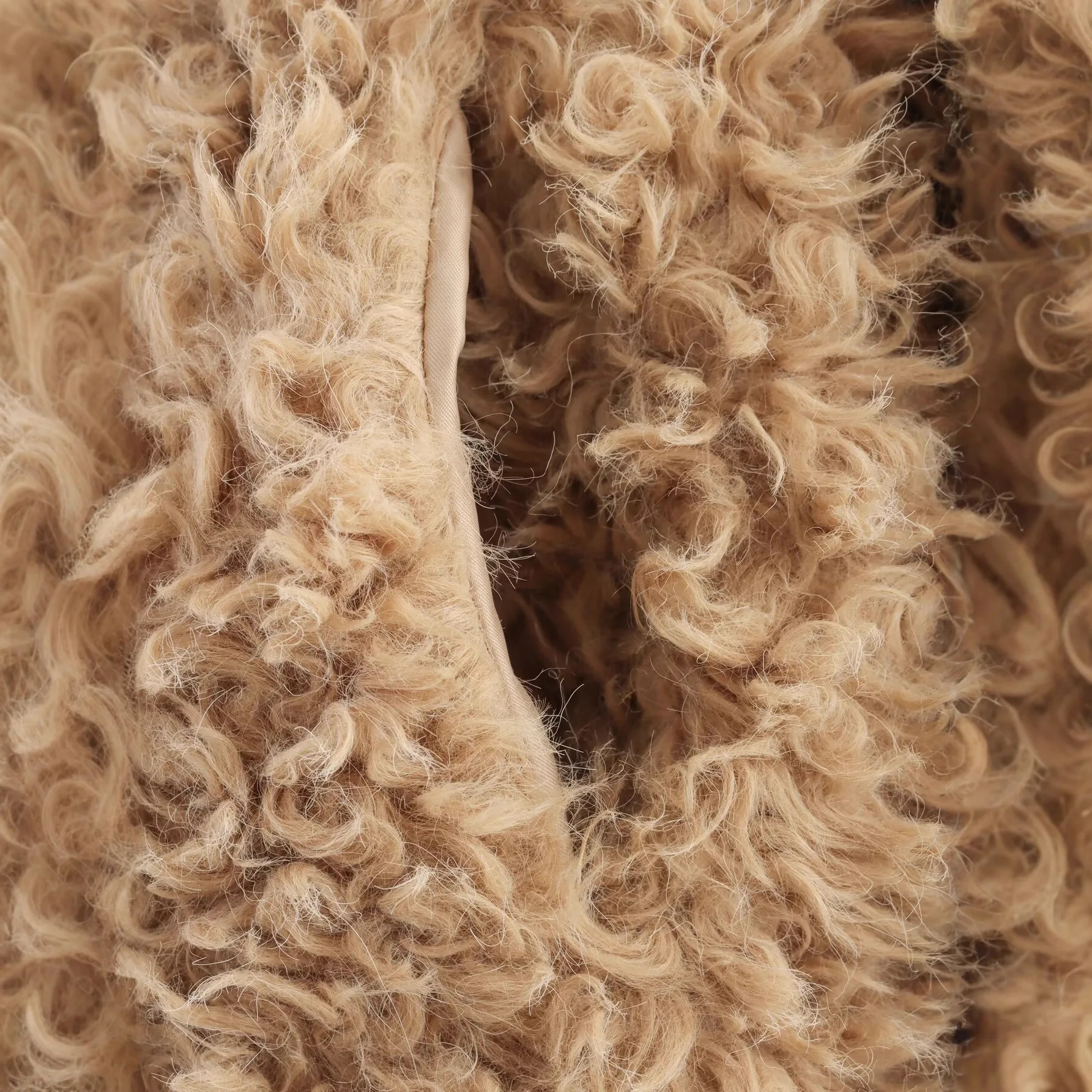 Senhora eco jaqueta de pele térmica integrada pele outwear para o inverno feminino encaracolado casaco de pele do falso lapela único breasted