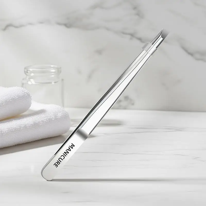 Stainless Steel Tweezers Tool Suitable For Eyebrow Eyelash Application Beard & Mustache Trimming False Eyebrow Applicator Gifts