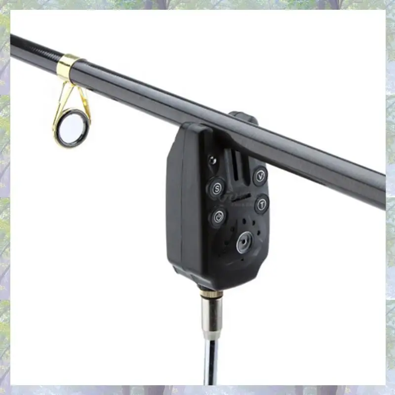 1 ピース鯉釣りバイトアラームボリューム感度制御 LED インジケータ釣り電子アラーム