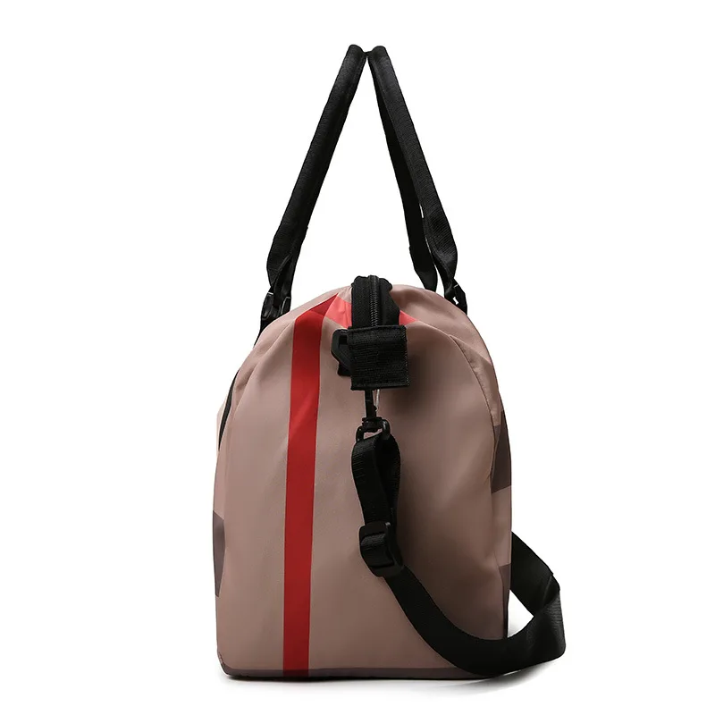 Bolsa de gimnasio para Yoga para mujer, bolsa de viaje de marca de diseño, bolsa de lona de Nylon para el aeropuerto, ropa de gran capacidad, bolso